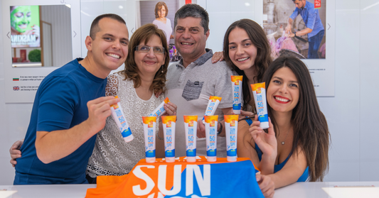 Nova naravna sončna krema SPF50+ za obraz in telo z organsko belo jelko