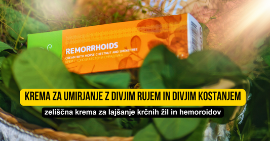 Katera pomirjevalna krema je pomagala tisočim občutiti olajšanje pri Krčnih žilah
