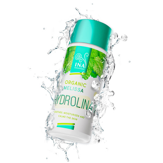 Eko vodica Melise - Hydrolina za Dermatitis in Razdraženo kožo - Hidrolat Melise
