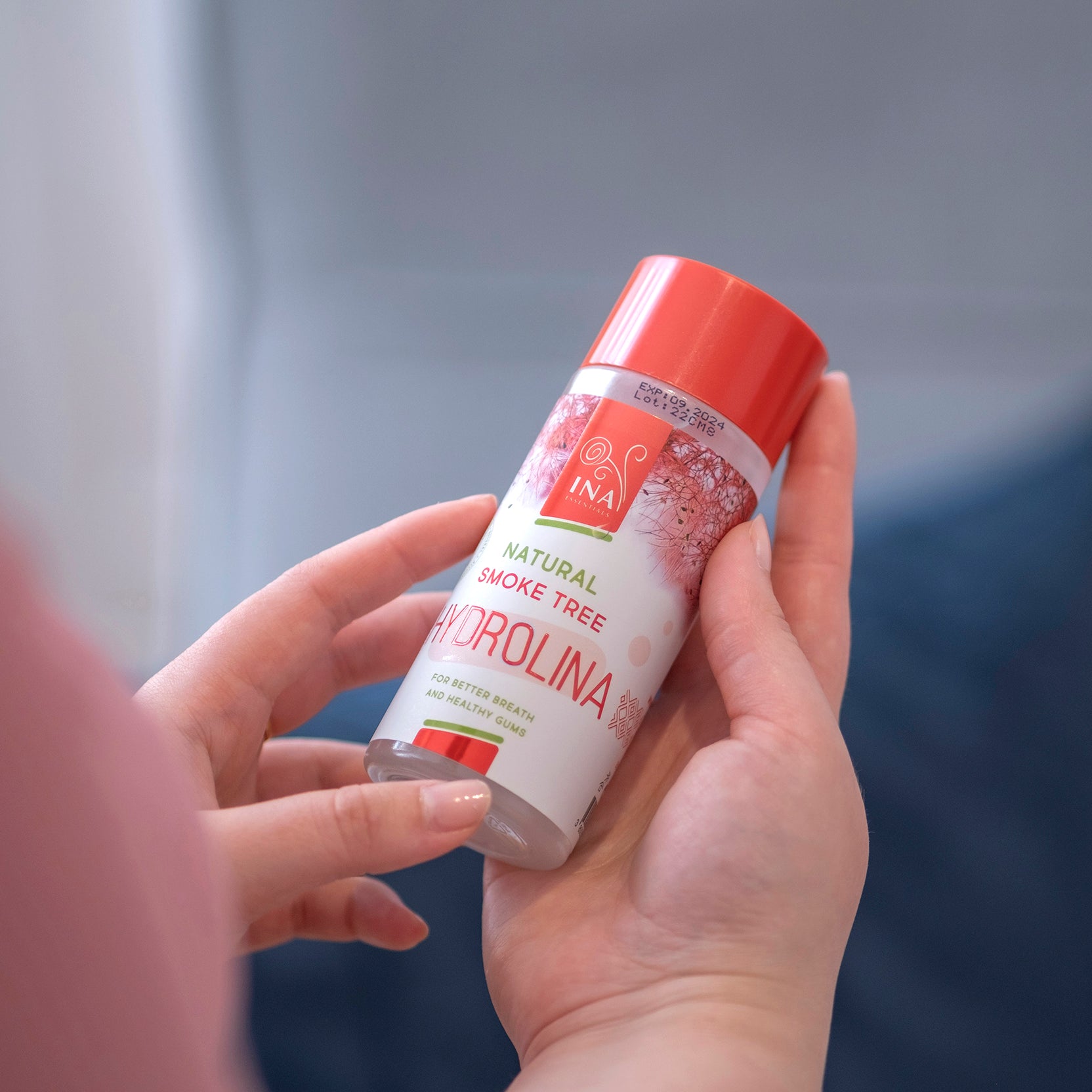 Naravni hidrolat divjega ruja - HydrolinaZA USTNO HIGIENO IN ZDRAVE DLESNI - 150 ml