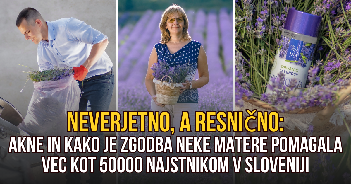 Akne in kako je zgodba neke matere pomagala več kot 50.000 najstnikom v Sloveniji!