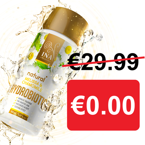 + Darilo Hydrobiotic - Kamilica, Melisa in Aloe Vera - intenzivna pomirjevalna nega za Občutljivo kožo