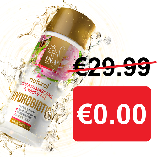 + Darilo Hydrobiotic - Vrtnica, Bela Jelka in Limonina lupina - intenzivna Anti-Age nega