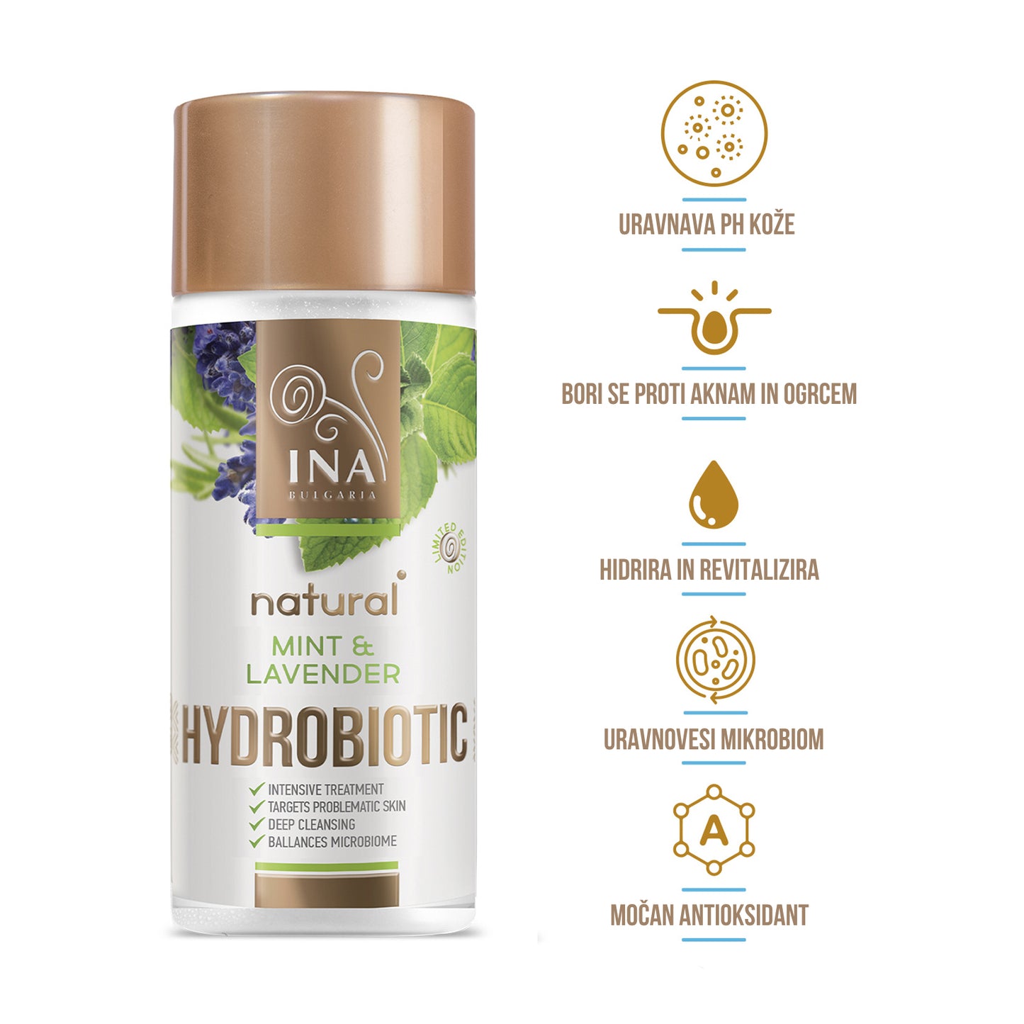 Hydrobiotic - Sivka in Meta - intenzivna nega proti Aknam