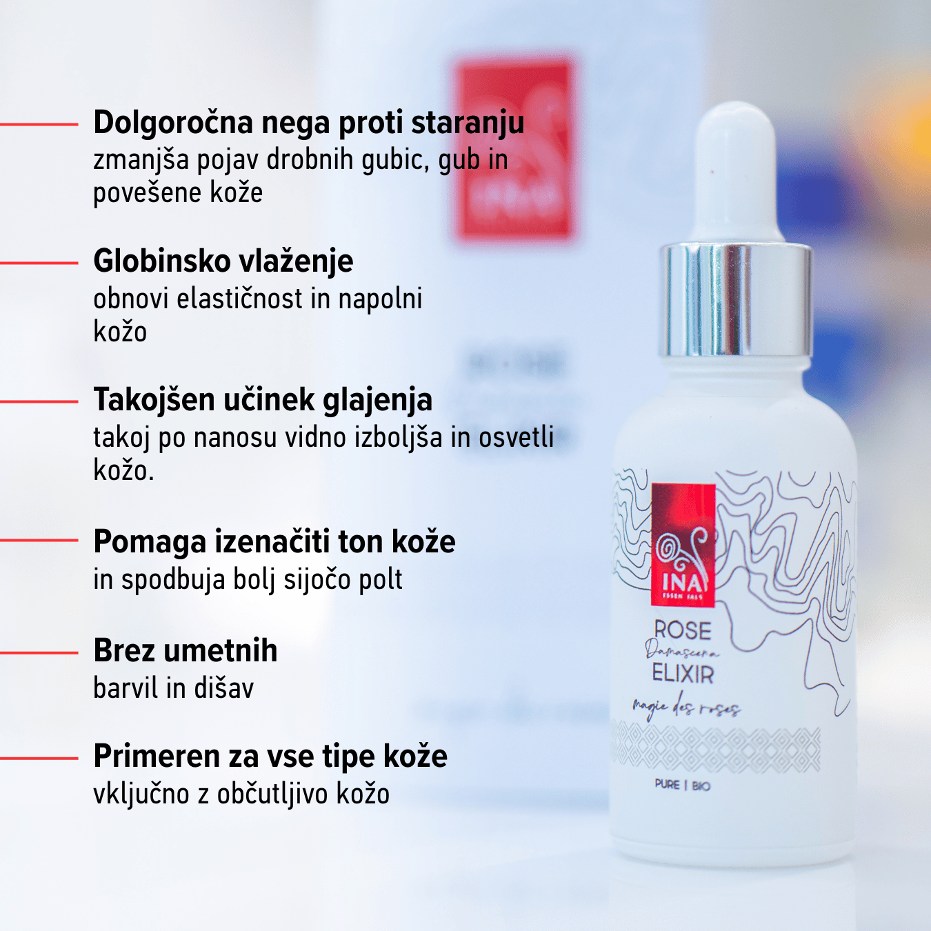 Kupite 2 Seruma za obraz proti staranju, prejmite 1 aktivno vlažilno kremo brezplačno