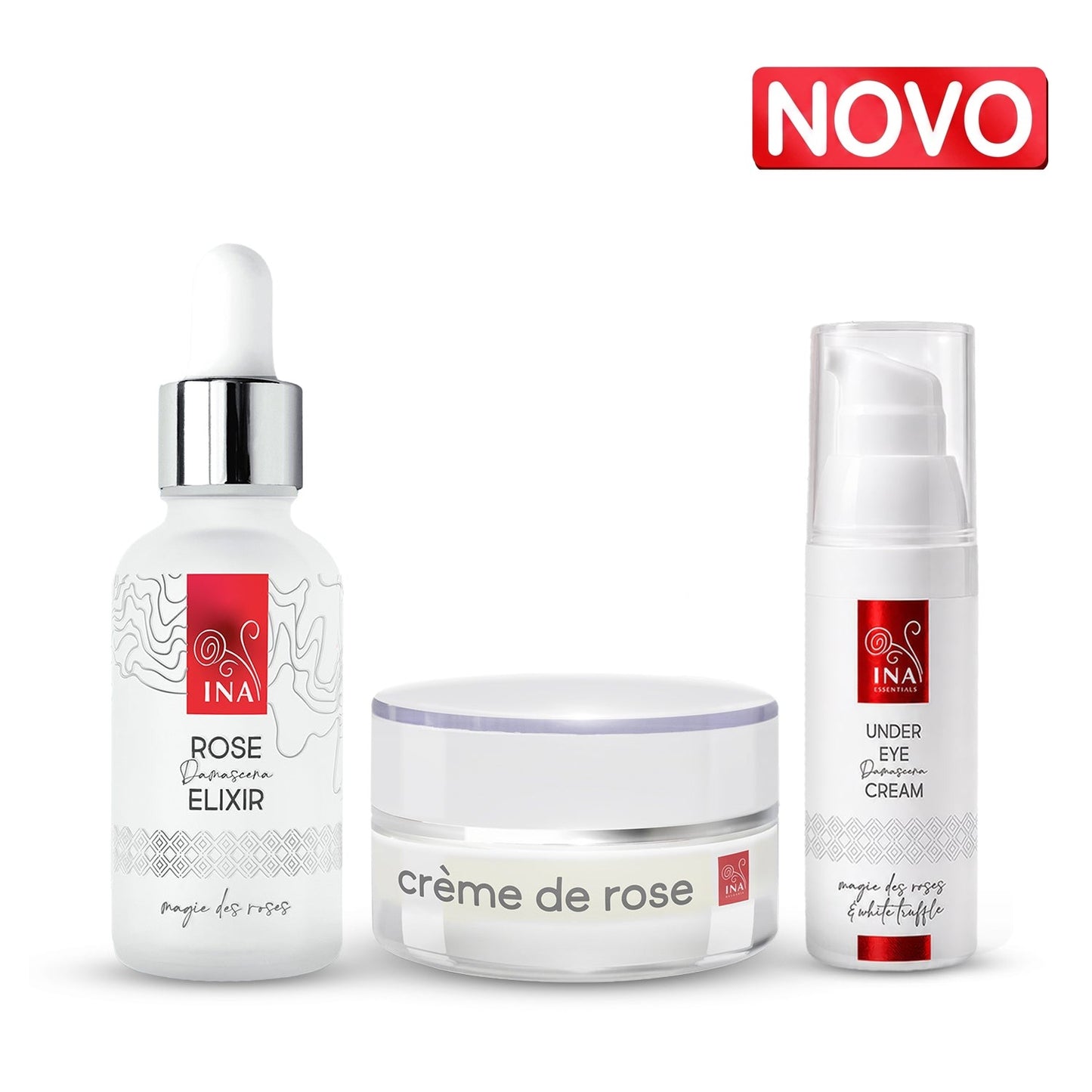 Kupite 1 Aktivno Vlažilno Kremo in 1 Serum Proti Staranju, Prejmite 1 Kremo za Predel Okoli Oči Brezplačno