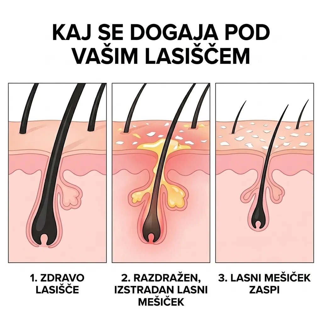 What is happening under your scalp
