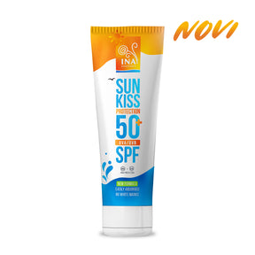 Naravna Sončna Krema za Obraz in Telo SPF 50+ z Organsko Belo Jelko