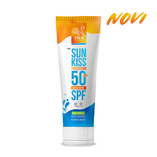 POSEBEN DOSTOP Naravna Sončna Krema za Obraz in Telo SPF 50+ z Organsko Belo Jelko