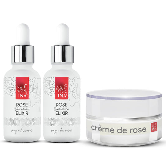 Kupite 2 Seruma za obraz proti staranju, prejmite 1 aktivno vlažilno kremo brezplačno