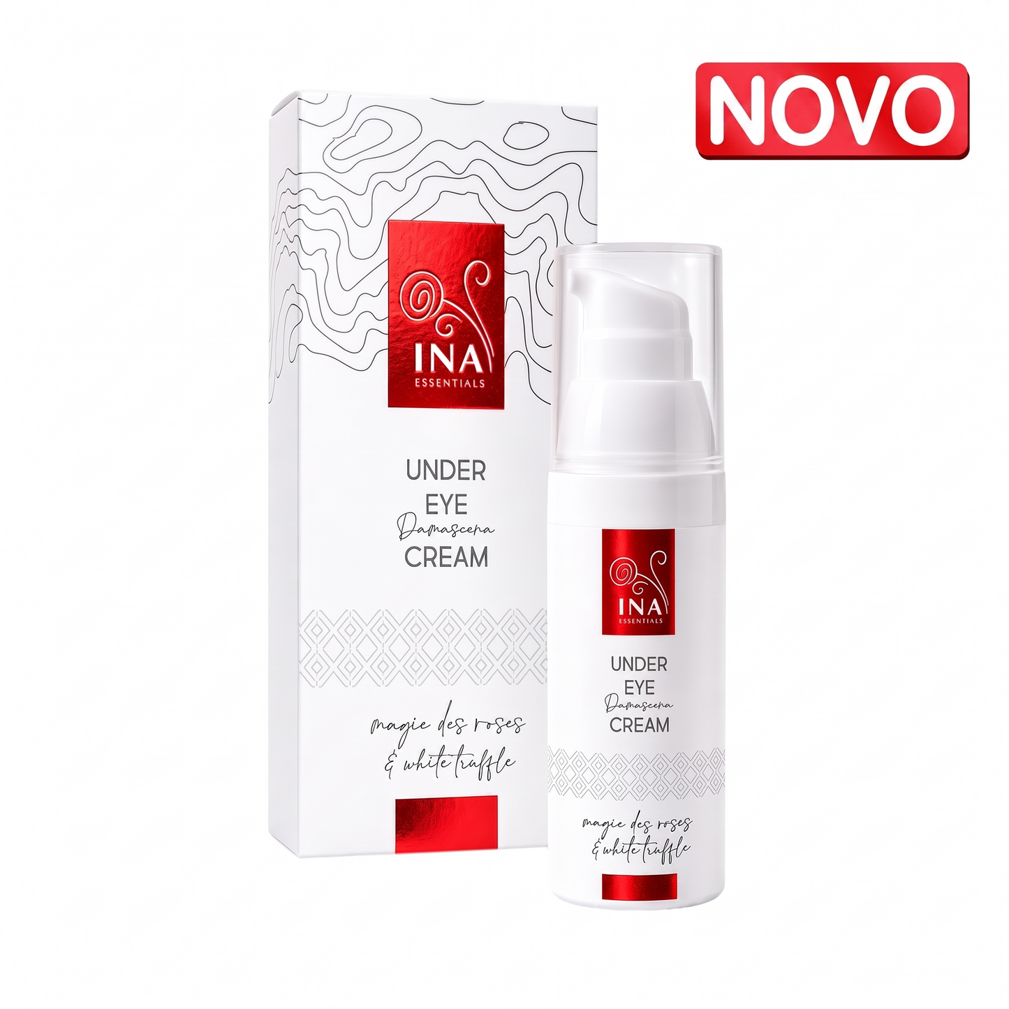 Premium Krema za Predel Okoli Oči Proti Staranju z Vrtnico - Rose Eye Lift
