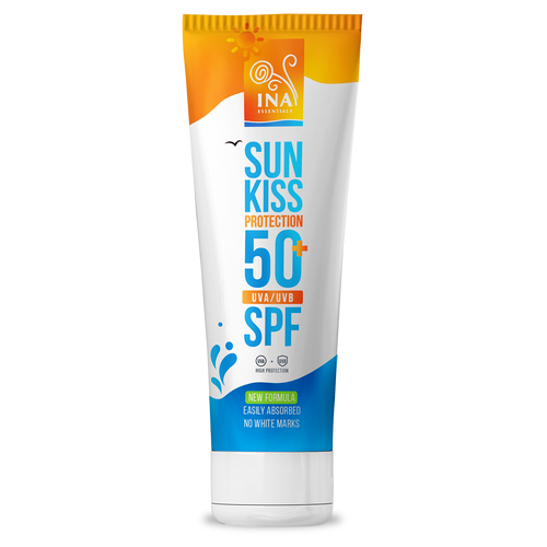 Naravna Sončna Krema za Obraz in Telo SPF 50+ z Organsko Belo Jelko