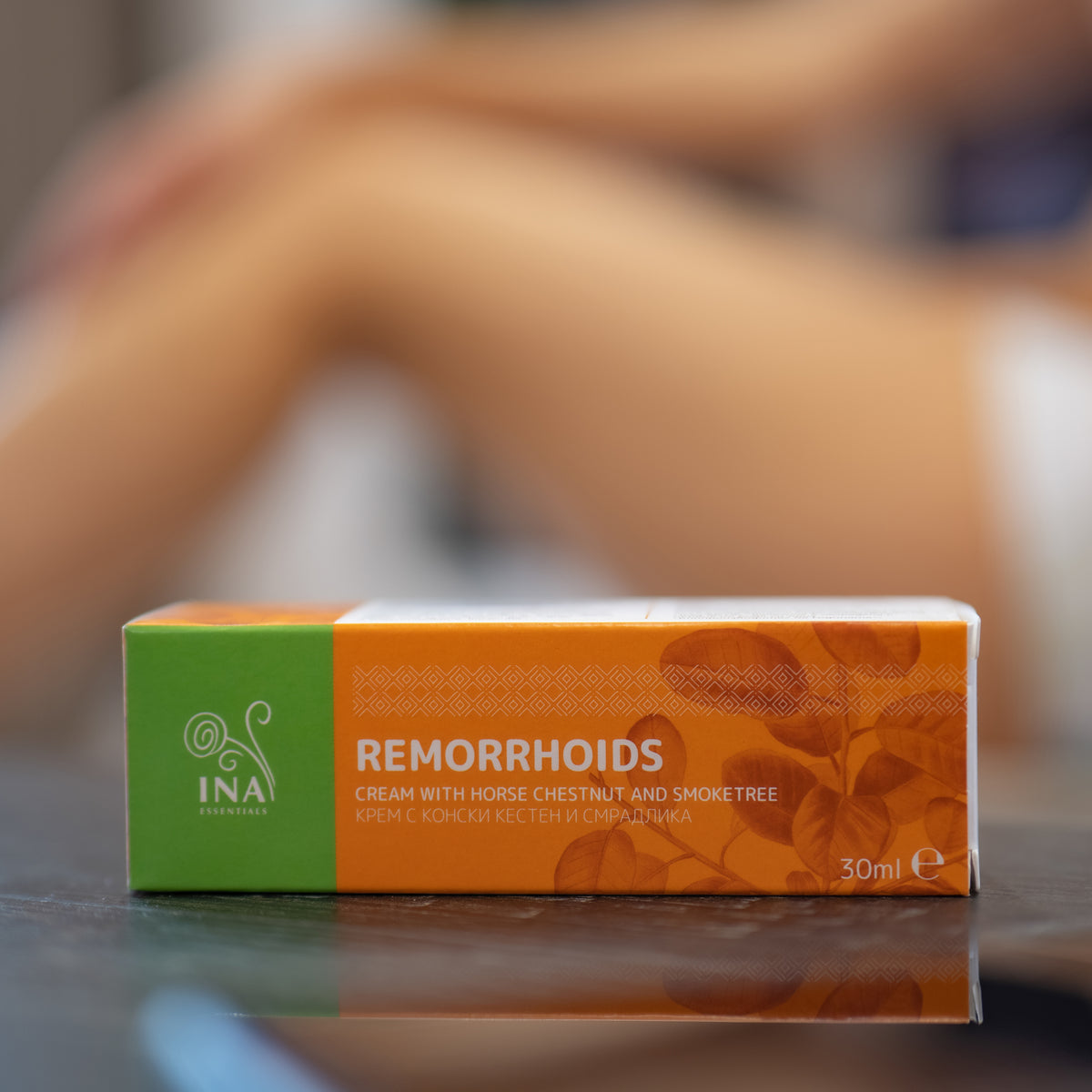 Remorrhoids - krema za Krčne žile in Hemoroide - močno obogatena z Divjim Rujem in Divjim Kostanjem