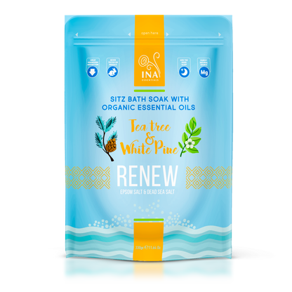 Renew - Kopalna sol s Čajevcem in Belim Borom za Glivice in Utrujene noge